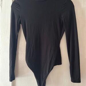 Show Me Your MuMu Classic Black Bodysuit